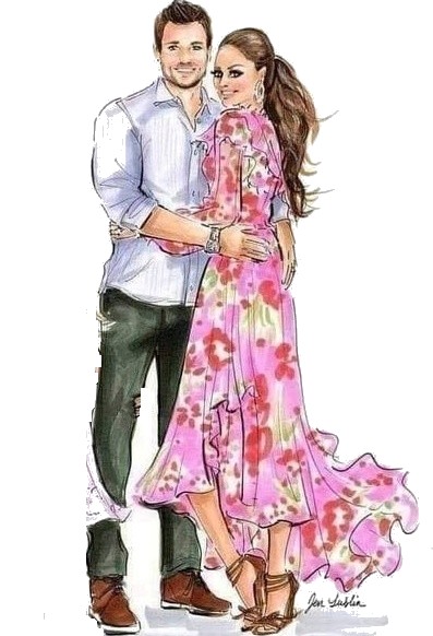 Raouf et Kinza Couple Tunisia