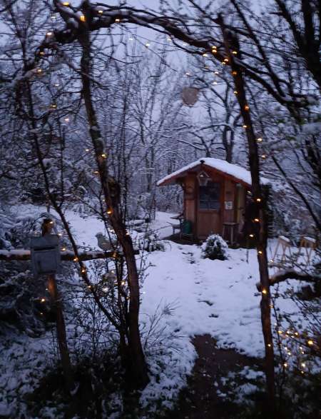 Sauna et massage dans la forêt — photo 6