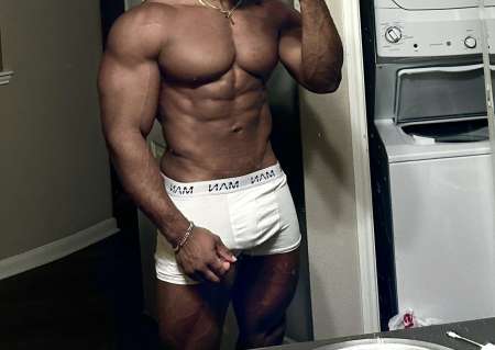  Bel homme Black musclé cherche femme