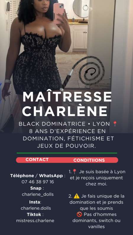 Dominatrice noire cherche soumis — photo 2