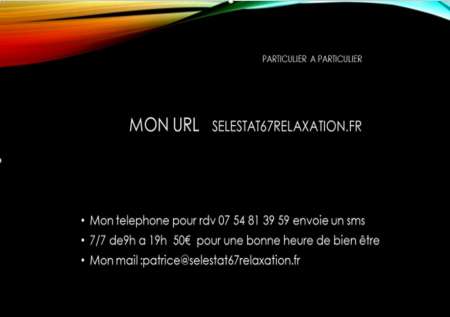 selestat relaxation massage — photo 2