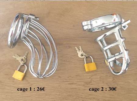 Cage de chasteté homme