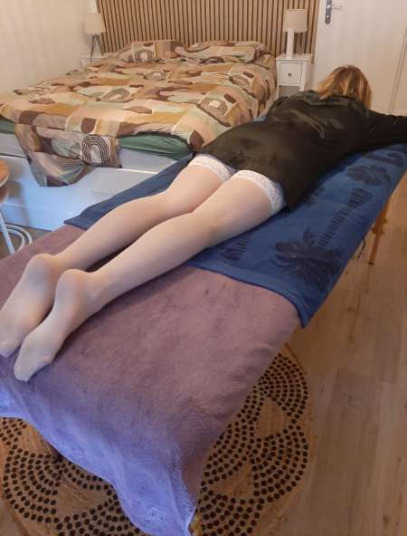 Cpl pour massage relax / tan a couple femme homme — photo 2