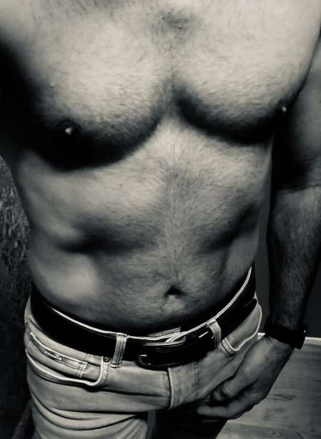 Homme physique agréable hygiène parfaite — photo 2