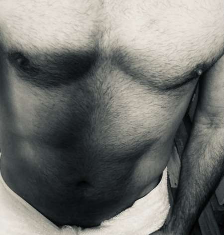 Homme physique agréable hygiène parfaite — photo 6